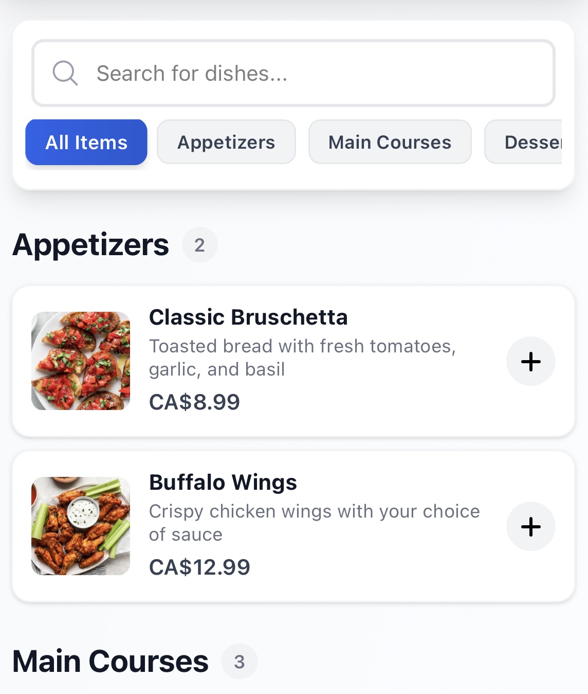 New MyChef Update: Choose How Menu Items Are Displayed